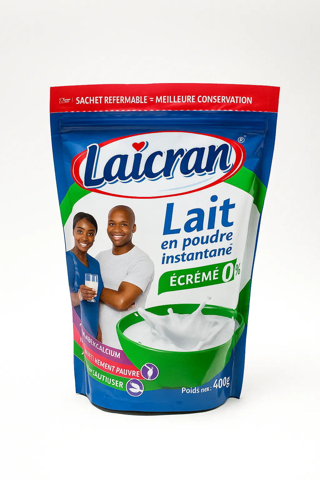 lait laicran écrémé 400g - Epicerie Sucrée| Supermarche Dakar-Senegal